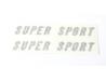 Fuel tank Super Sport emblem set (F2 Yellow)